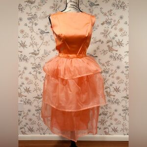 Vintage 1960s 2pc Bridesmaid Dress